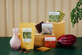 Auro 64% Dark Chocolate with Mega-Malunggay, Herbilogy Fenugreek and Dried Mango 50g