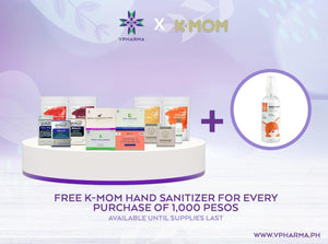 VPharma x K-Mom Hand Sanitizer Promo