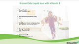 Brauer Kids Liquid Iron with Vitamin B 200ml