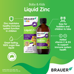 Brauer Kids Liquid Zinc 200ml