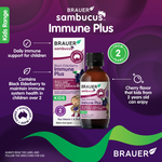 Brauer Sambucus Black Elderberry Immune Plus 100ml