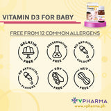 Baby D Vitamin D3 Drops for Babies by VPharma Morishita Jintan 4.2g