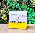 Immunogard Ascorbic Acid (As SODIUM ASCORBATE 568.18mg)  + Zinc 10 mg box of 100's