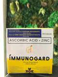 Immunogard Ascorbic Acid (As SODIUM ASCORBATE 568.18mg)  + Zinc 10 mg box of 100's