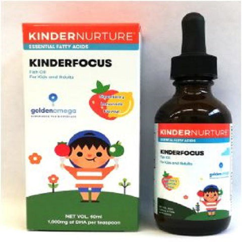 KinderNurture KinderFocus Fish Oil Strawberry Lemonade 60ml
