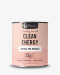 Nutra Organics Clean Energy Natural Pre Workout Raspberry Lemonade 250g