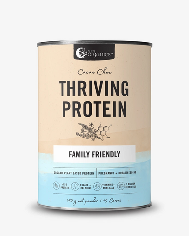 Nutra Organics Thriving Protein Family Friendly Cacao Choco 450g