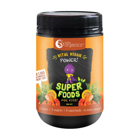 Nutra Organics Vital Veggie Super Foods for Kidz 150g