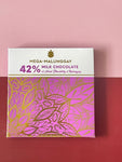 Auro 42% Milk Chocolate with Dried Strawberry & Malunggay 50g (EXPIRATION 8/13/2024)