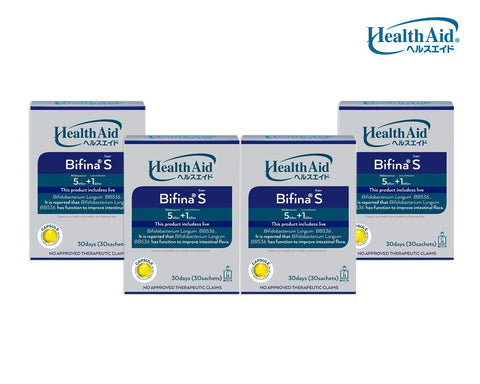 Health Aid Bifina S30 4 Boxes Bundle