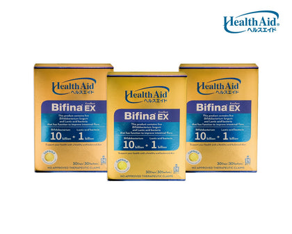 Health Aid Bifina EX 30s Trio Bundle
