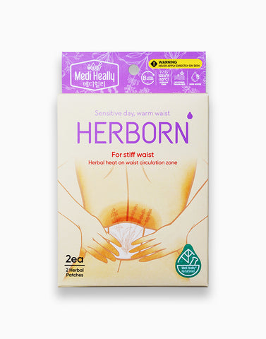 Medi Heally Herborn Heat Relief Waist Patch 2s