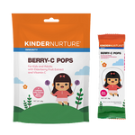 KinderNurture Berry-C Pops Lollipops 6's 48g