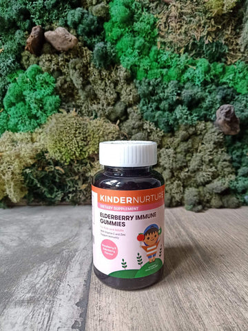 BUY 1 TAKE 1: KinderNurture Elderberry Immune Gummies 60's (EXP JUNE 2024)